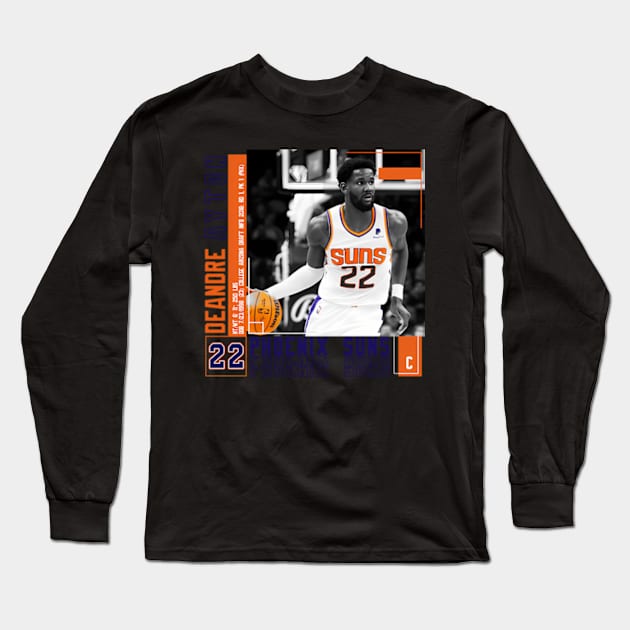 Deandre Ayton Paper Long Sleeve T-Shirt by binchudala